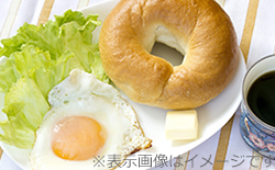 地元の食材にこだわった朝食サービス!